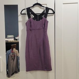 Purple Guess bandage dress